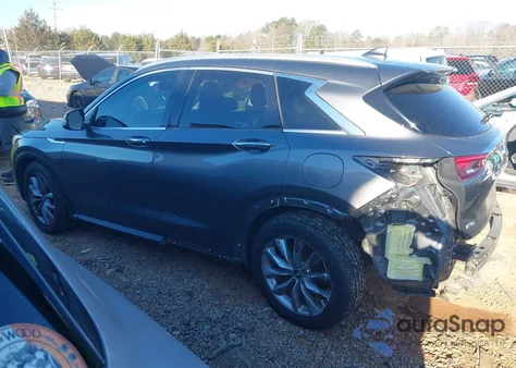 2019 Infiniti Qx50 Luxe z USA, uszkodzony, nr VIN 3PCAJ5M36KF136530